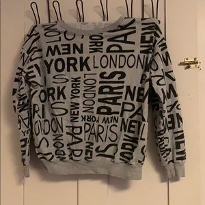 Grey cozy sweatshirt